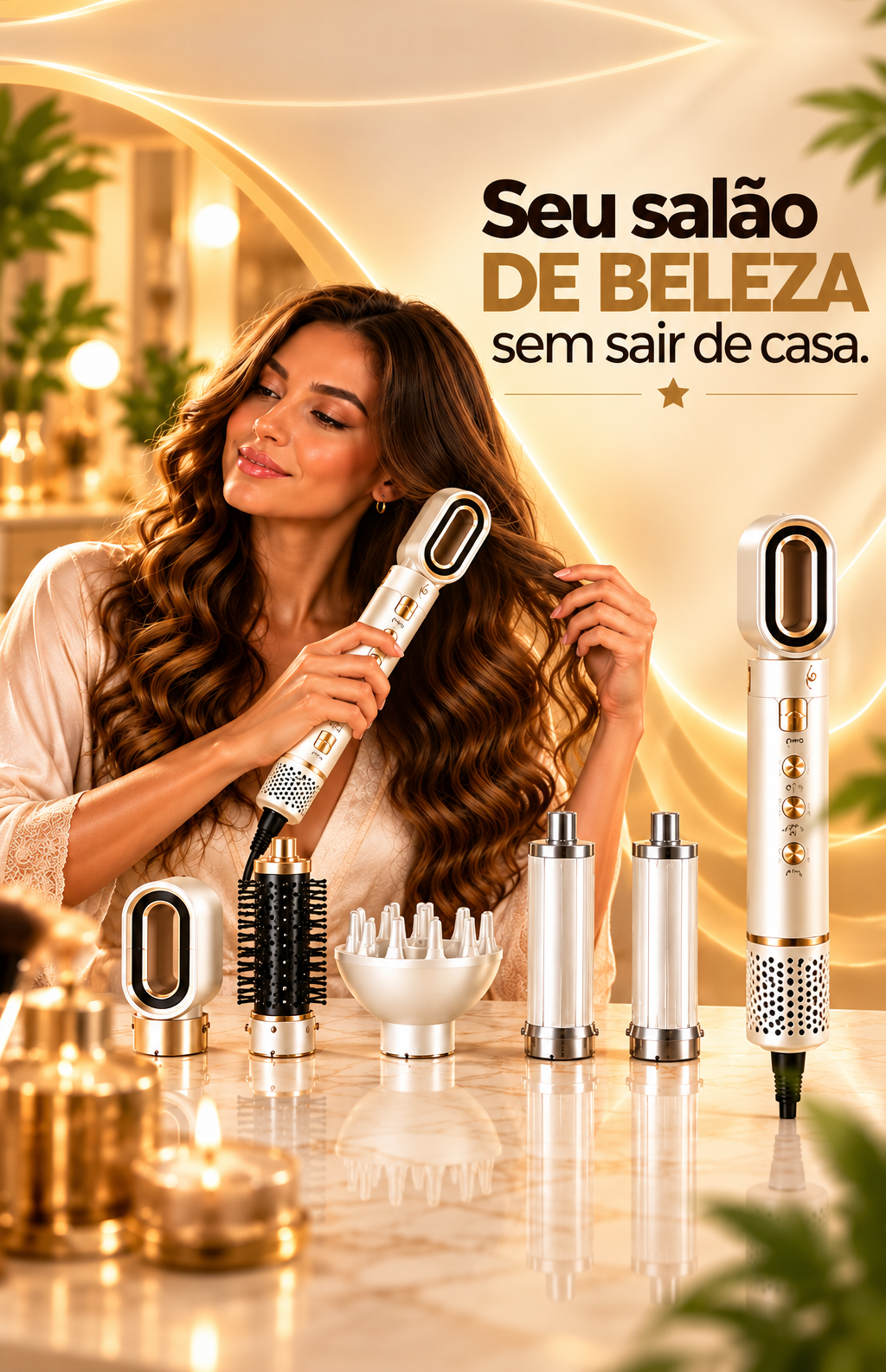 Seu Salão de Beleza em Casa - Mobile